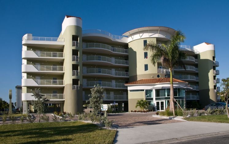 The Crystal Palms Suites in Treasure Island, Fla.