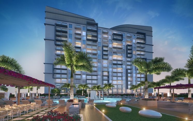 The Provident Grand Luxury Short-Term Residences in Downtown Doral (Miami-Dade County), Fla.